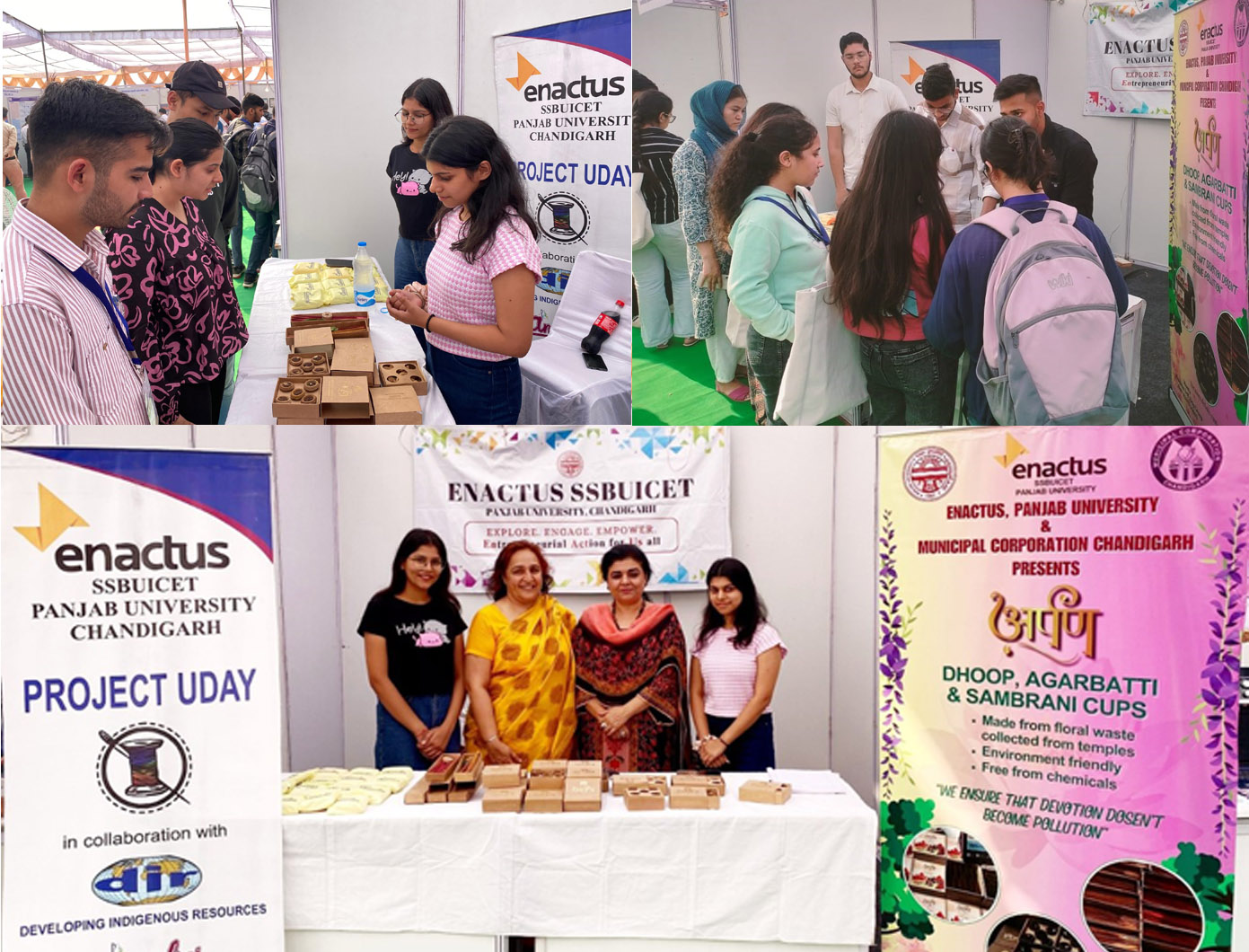INDIGENOUS SUSTAINABILITY: ENACTUS PANJAB UNIVERSITY UNVEILS ECO-FRIENDLY SOLUTIONS AT CHASCON 2024